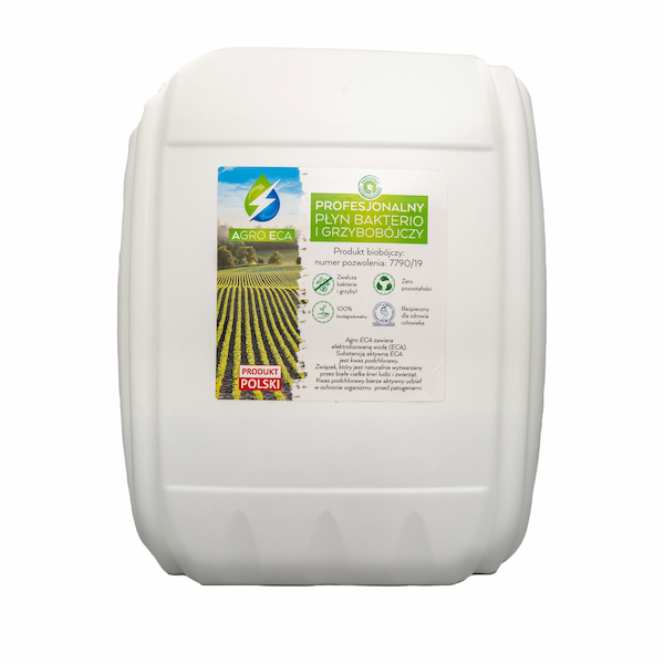 Agro ECA 20l biobójczy preparat z kwasem podchlorawym