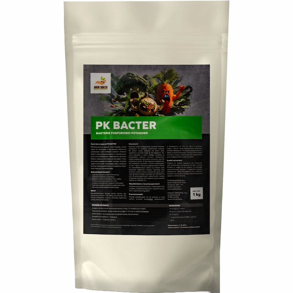 PK Bacter 1 kg – mikrobiologiczny preparat bakteryjny w opakowaniu